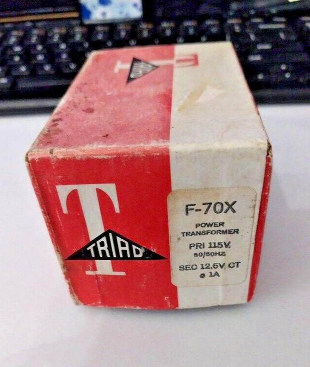 Triad F-70X Filament Transformer F70X N.O.S.