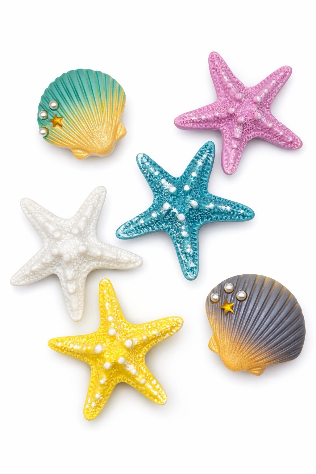 New Charms Bogg Bag Summer Beach Bag Accessories Compatible Decorative Seashells