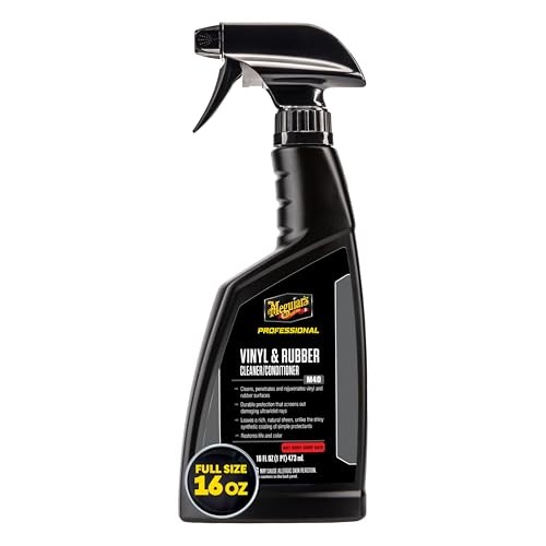M40 Mirror Glaze Vinyl and Rubber Cleaner and Conditioner M4016, Screens Out