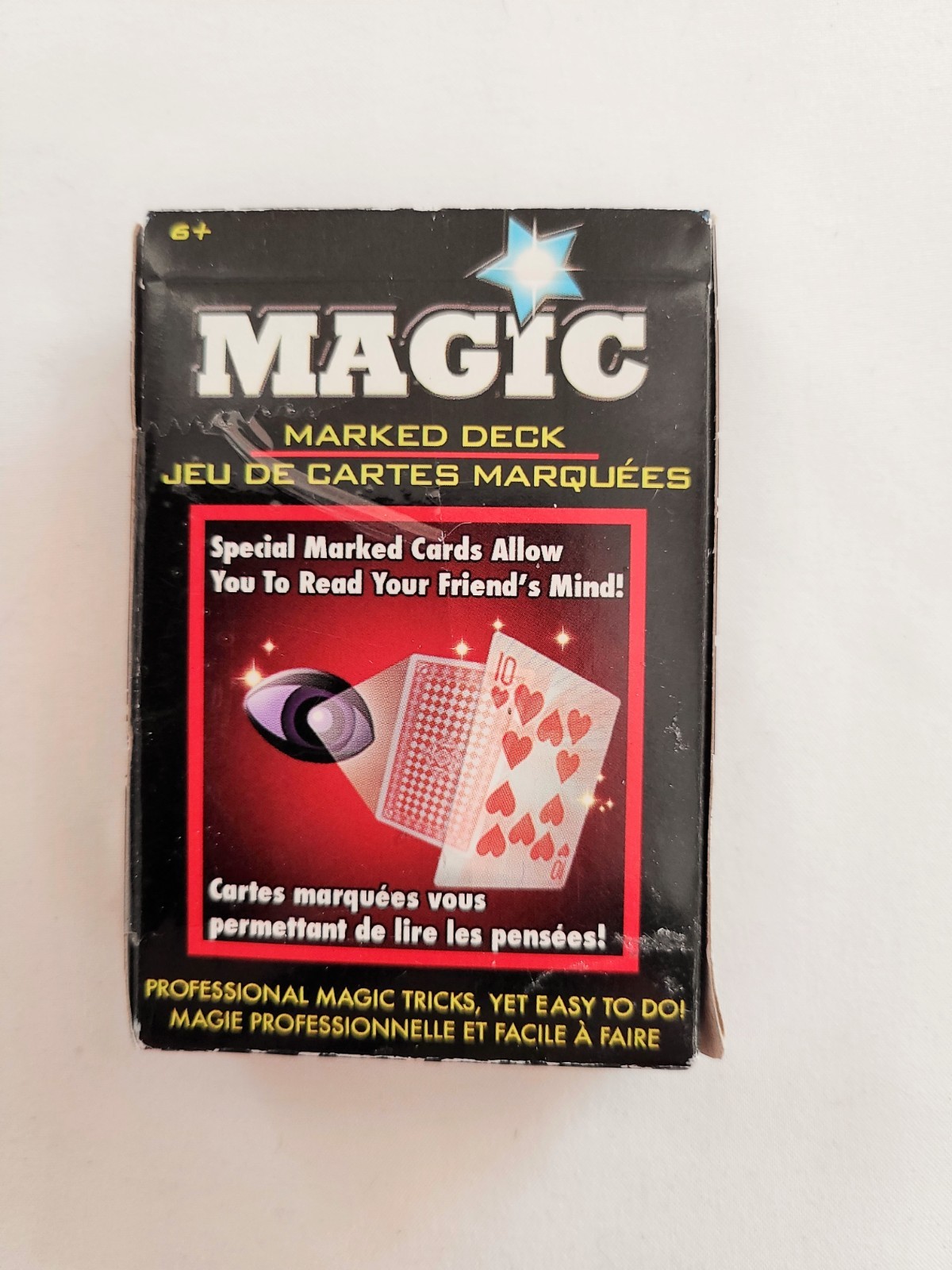 TRICK MAGIC CARDS - Two Sets...Marked & Tapered / Complete & w/instructions - VG