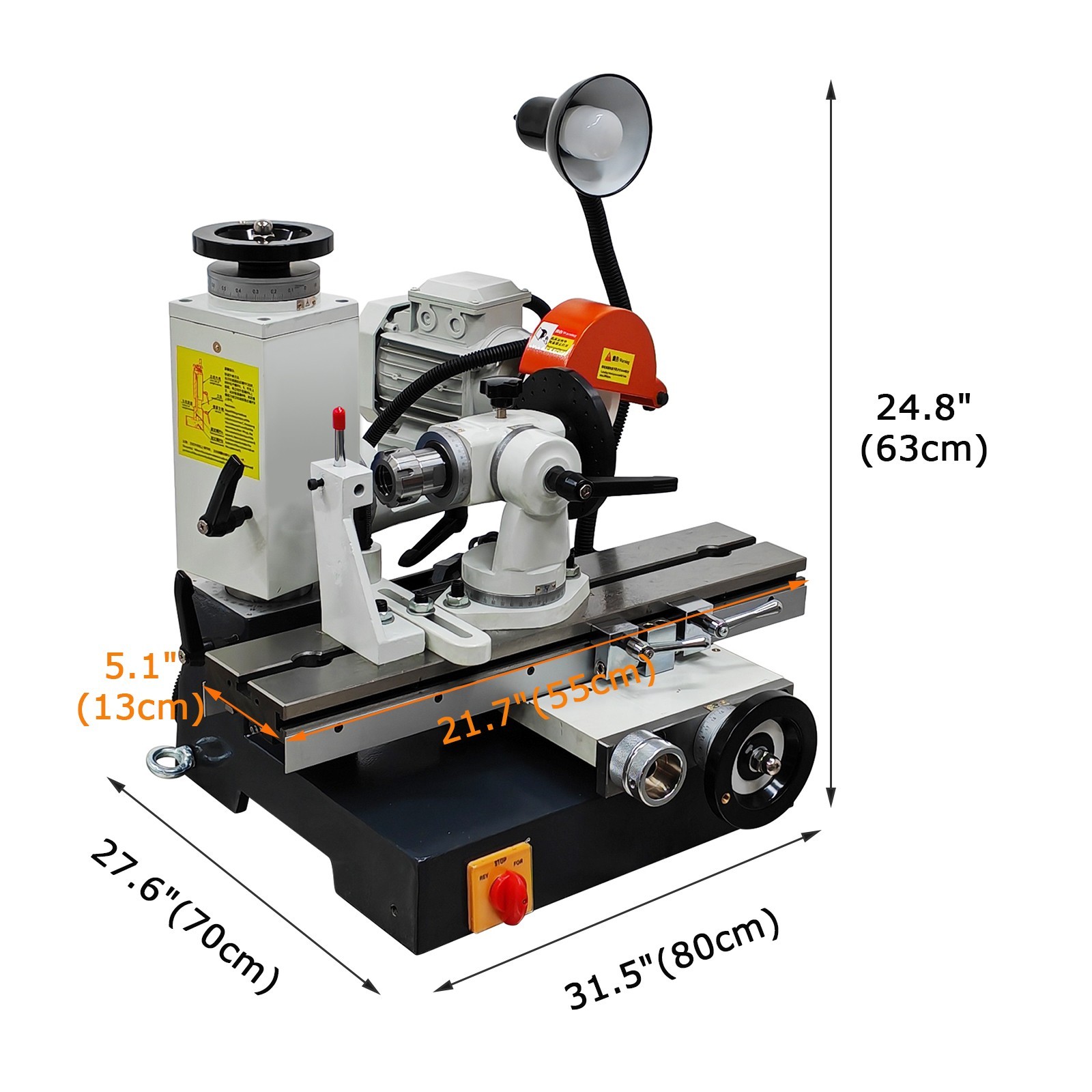 Universal Tool Grinding Machine Multifunctional Drill Sharpener 2800RPM 220V