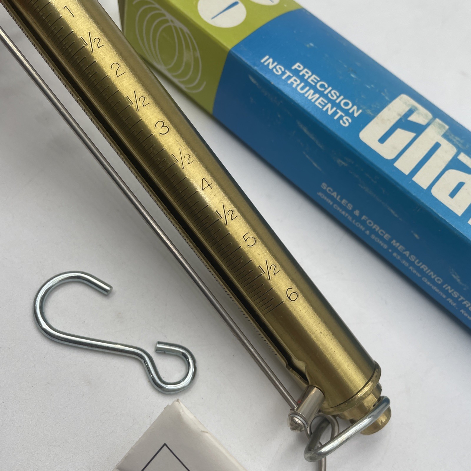 Brownells Trigger Pull Gauge Brass Scale by Chatillon USA 6 Lb 174-006-060