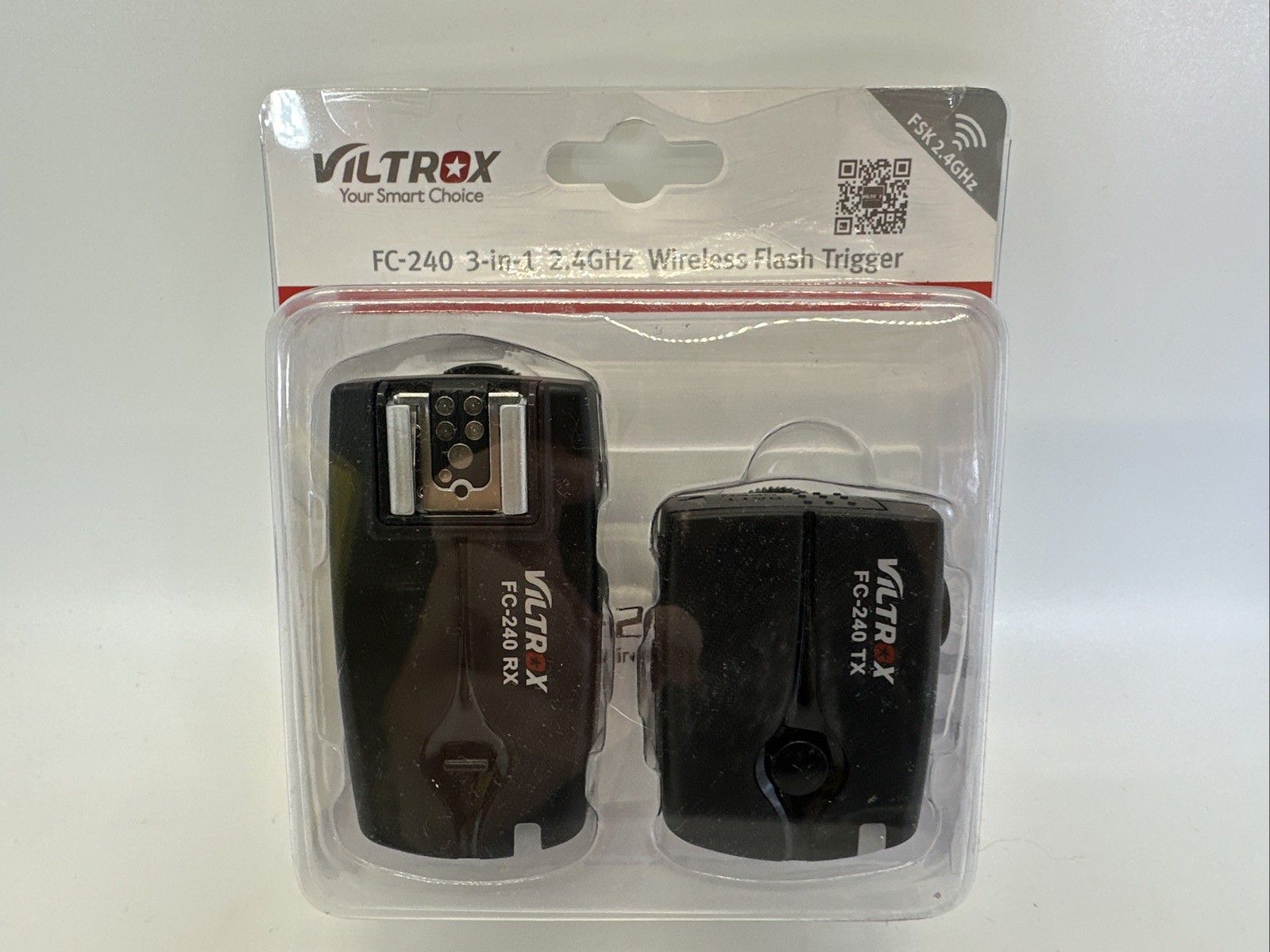 Viltrox Wireless Flash Trigger FC-240 For Canon 3-in-1 2.4 GHz Brand New