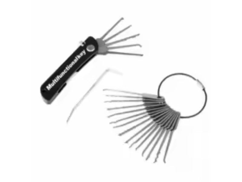 21pcs Stainless Steel Key Practice Set – Professional Door Unlocking Tools