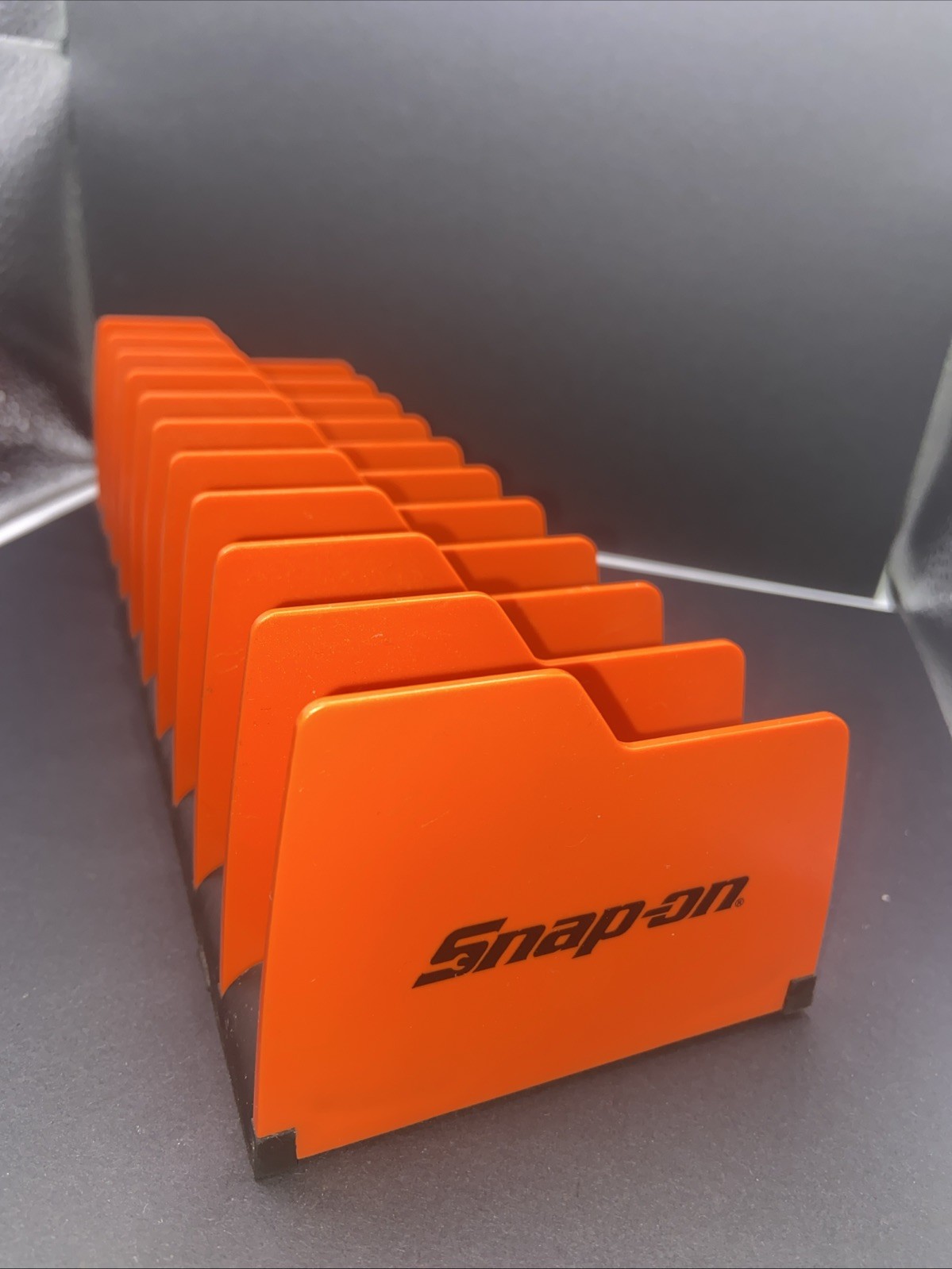 SNAP ON  KAPL10 ORANGE  10 PIECE  PLIER / PLIERS  HOLDER STORAGE ORGANIZER RACK