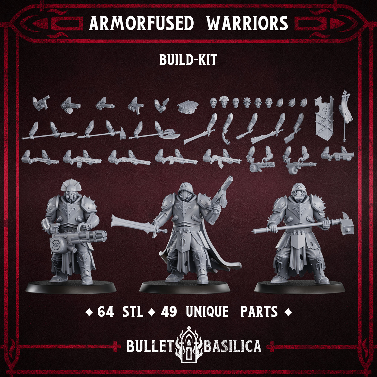 Armorfused Warriors Grimdark Trenchwar