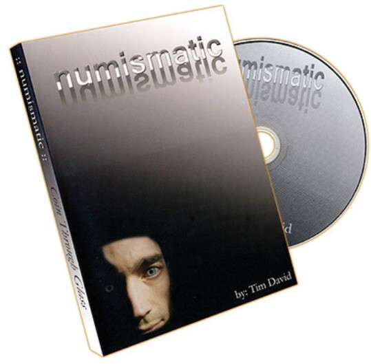 NUMISMATIC DVD & GIMMICK  By TIM DAVID  -  COIN MAGIC