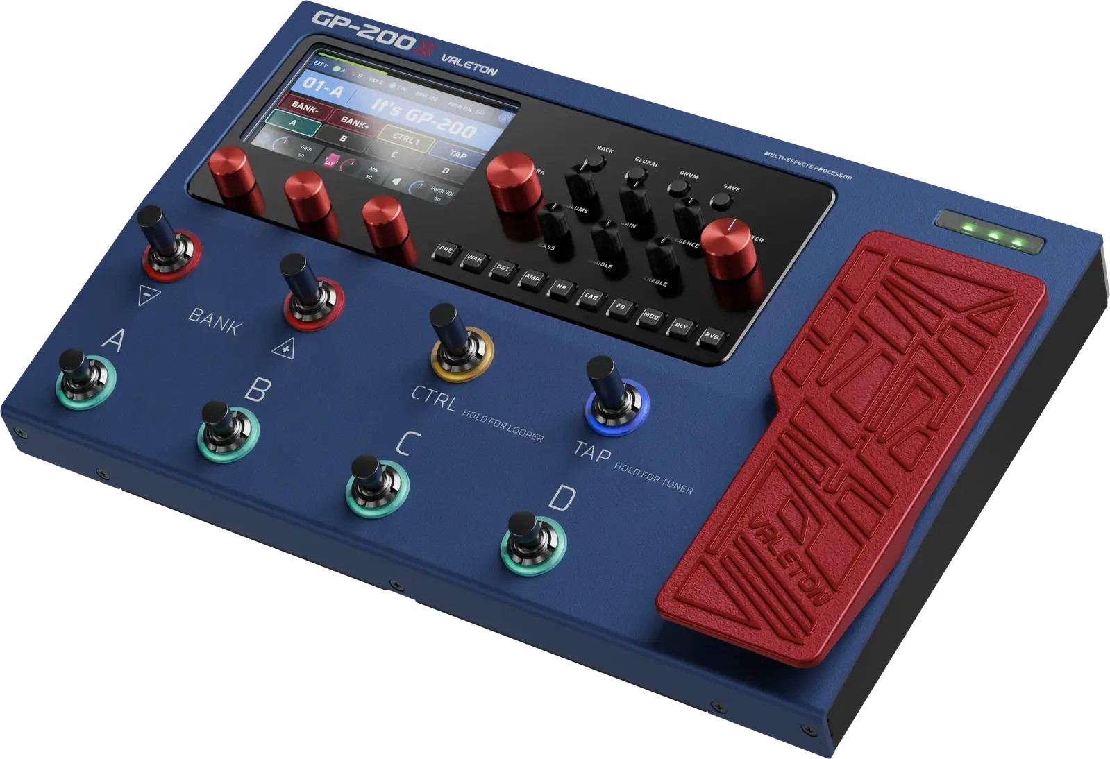 Valeton GP-200X Multi-Effects Processor, 10th Anniversary Special Edition