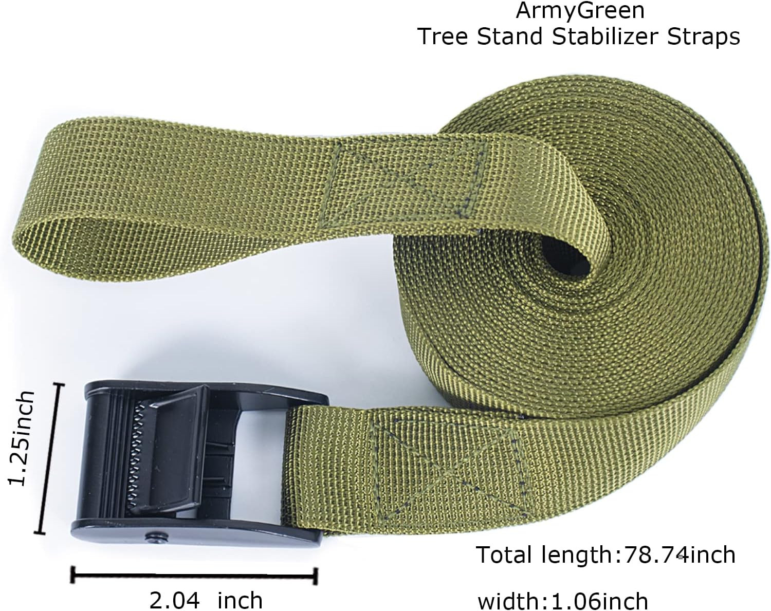 Tree Stand Stabilizer Straps - Essential Hunting Accessories for Stability