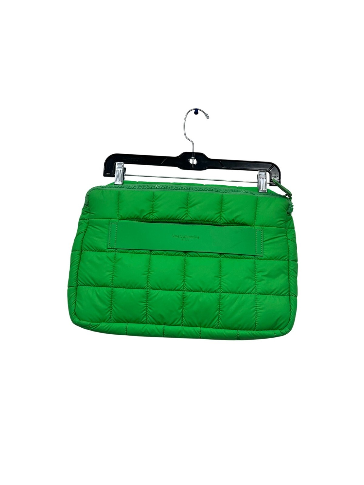 VeeCollective Berlin Quilted Green Laptop Sleeve With Strap #779A