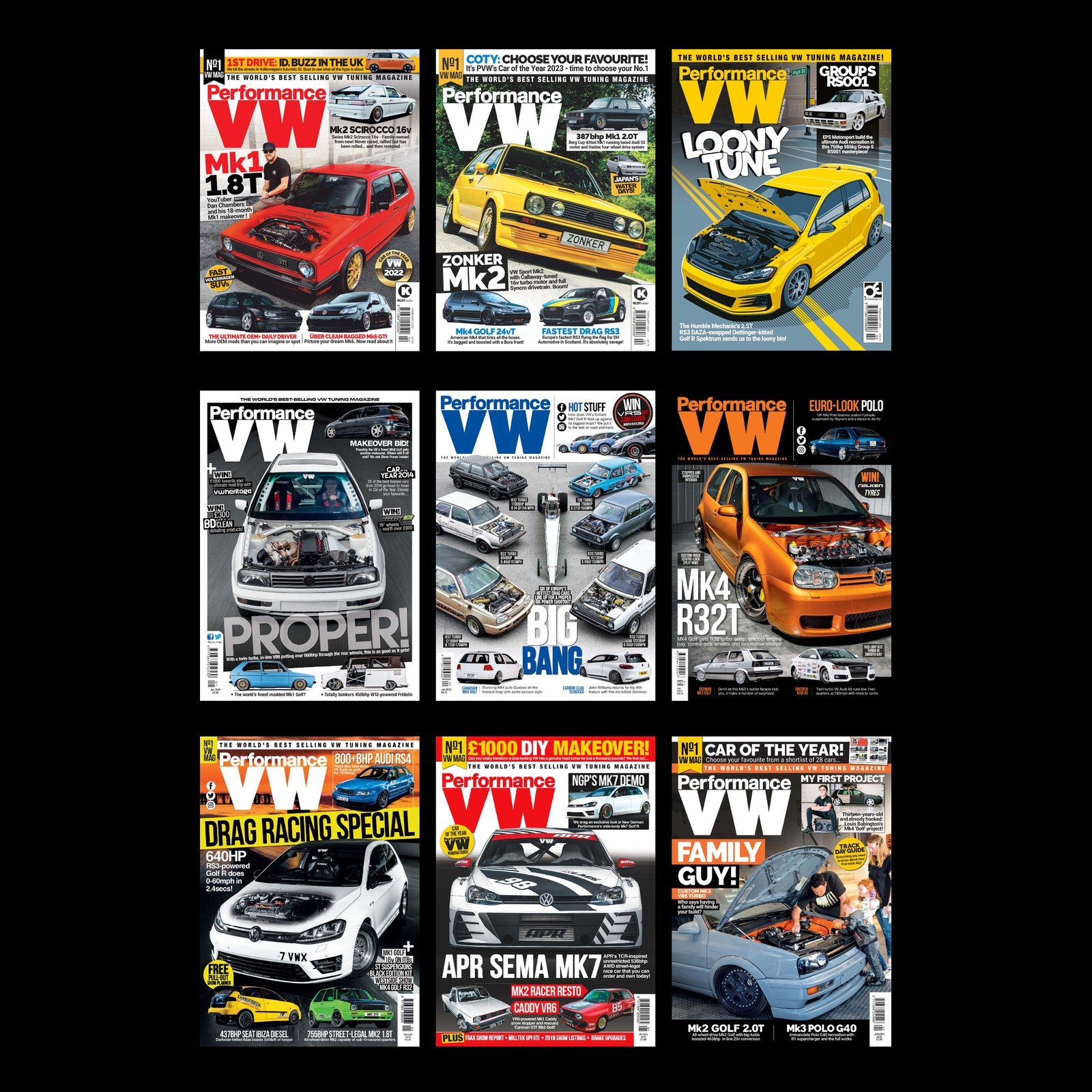 Performance VW magazine 132 issues & 4 specials on USB + immediate bonus