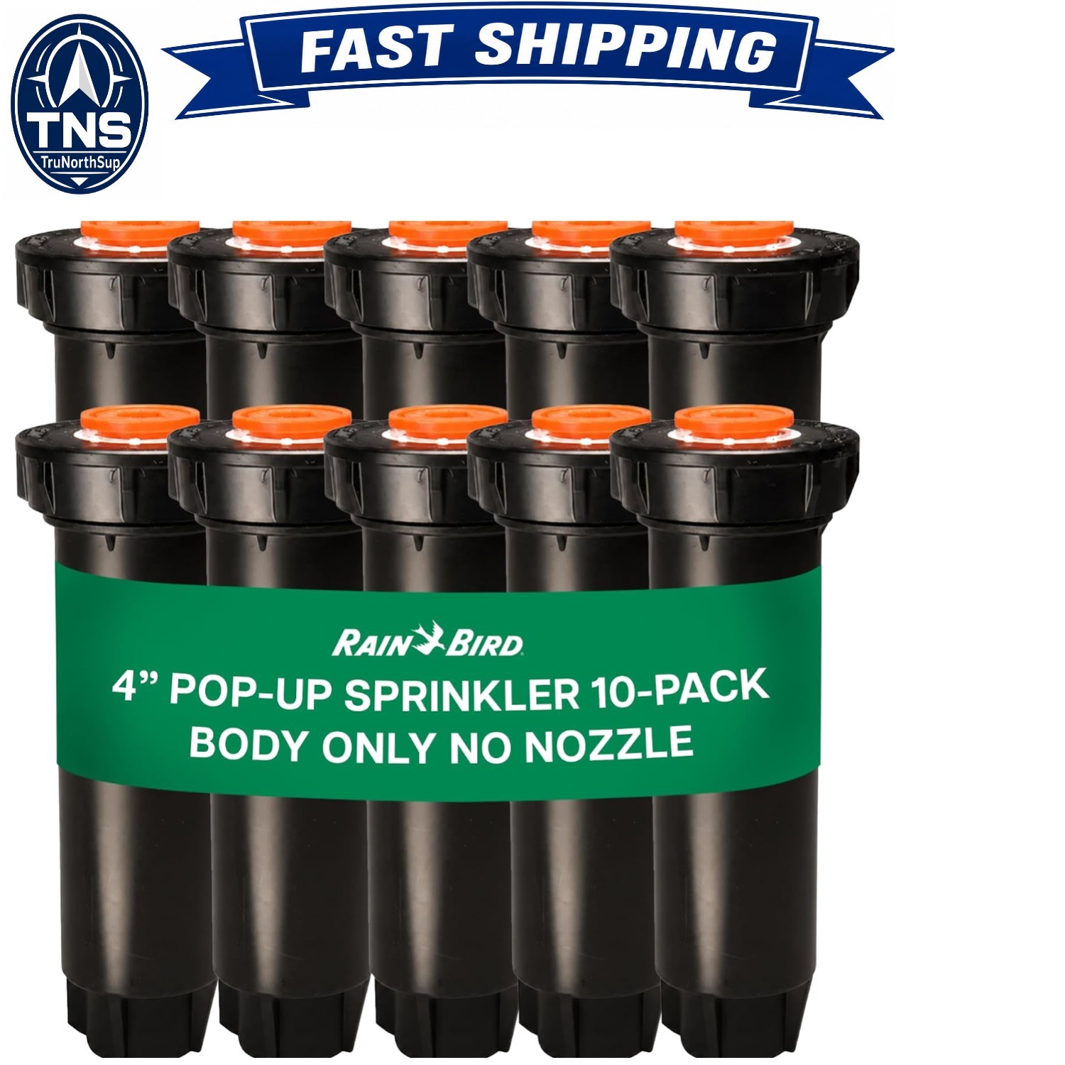 1804LN 1800 Series Pop-Up Sprinkler Body 10 Pack 4 Inch Metal Heavy Duty