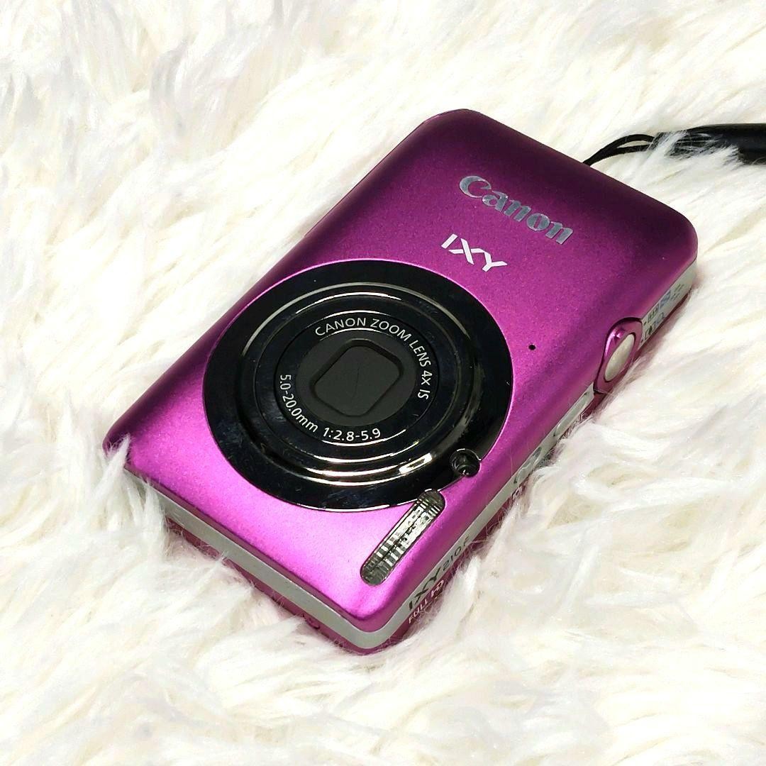 Canon IXY 210F Pink Compact Digital Camera Tested Excellent Condition