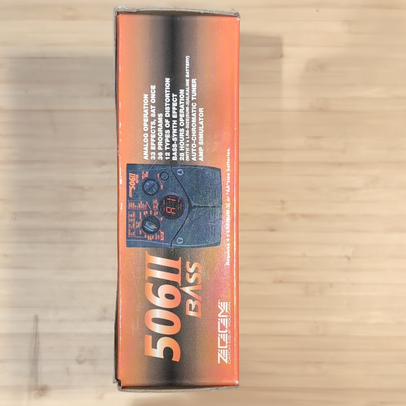 Zoom 506II Bass Digital Multi-Effects Processor Pedal (unknown satus)