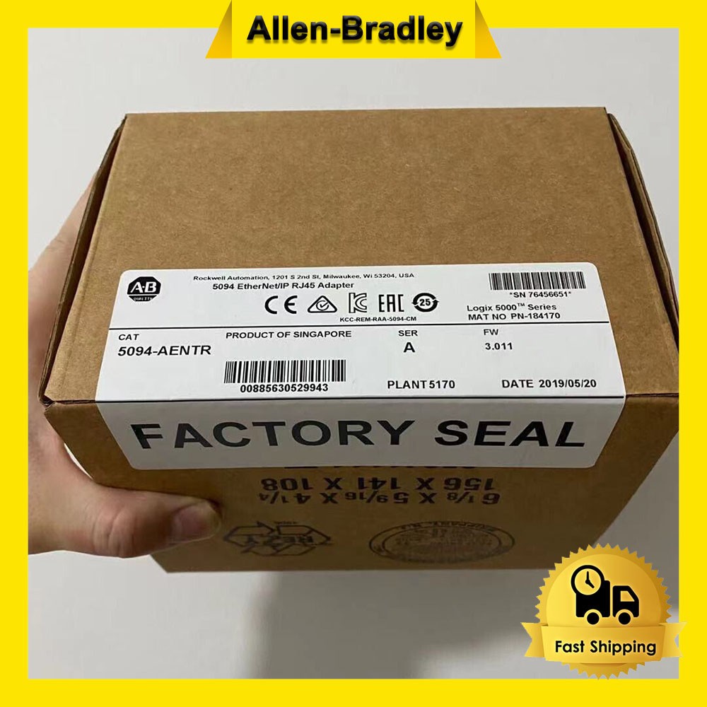 5094-AENTR New AB 5094-AENTR /A Flex 5000 2-Port EtherNet/IP Adapter