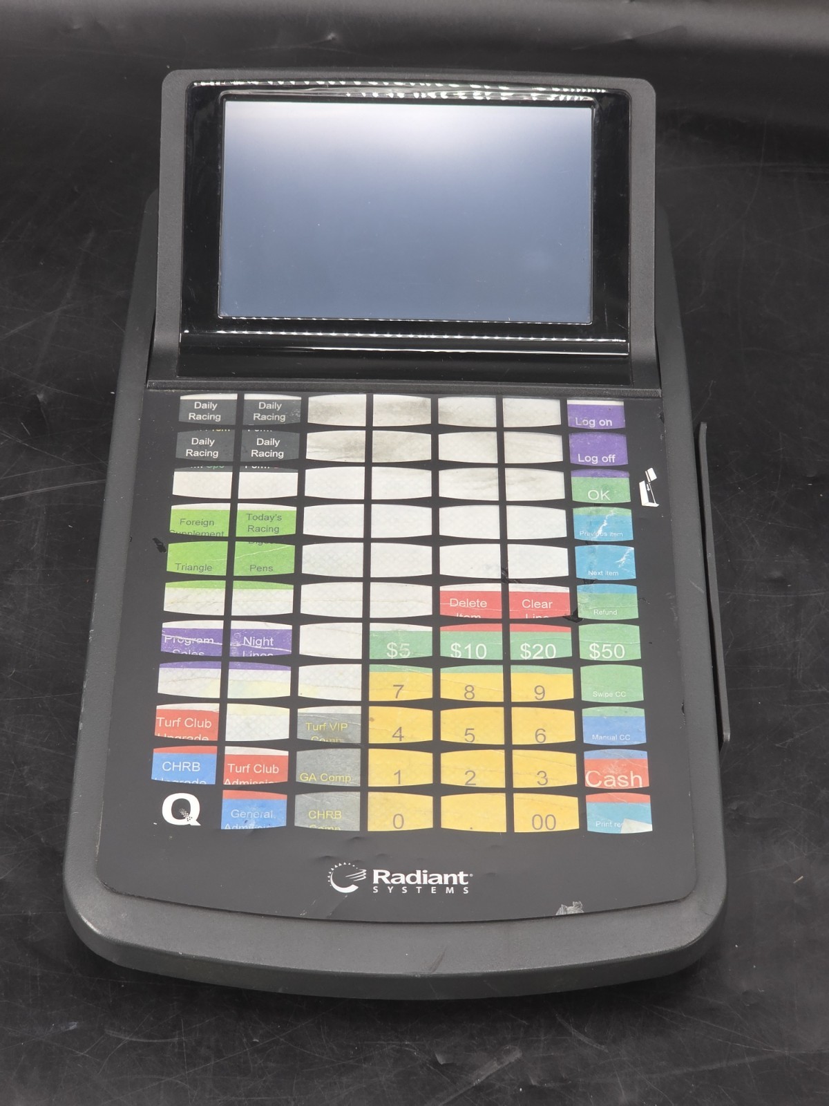 Radiant Systems Model QS710-0001 Pos Terminal Keypads