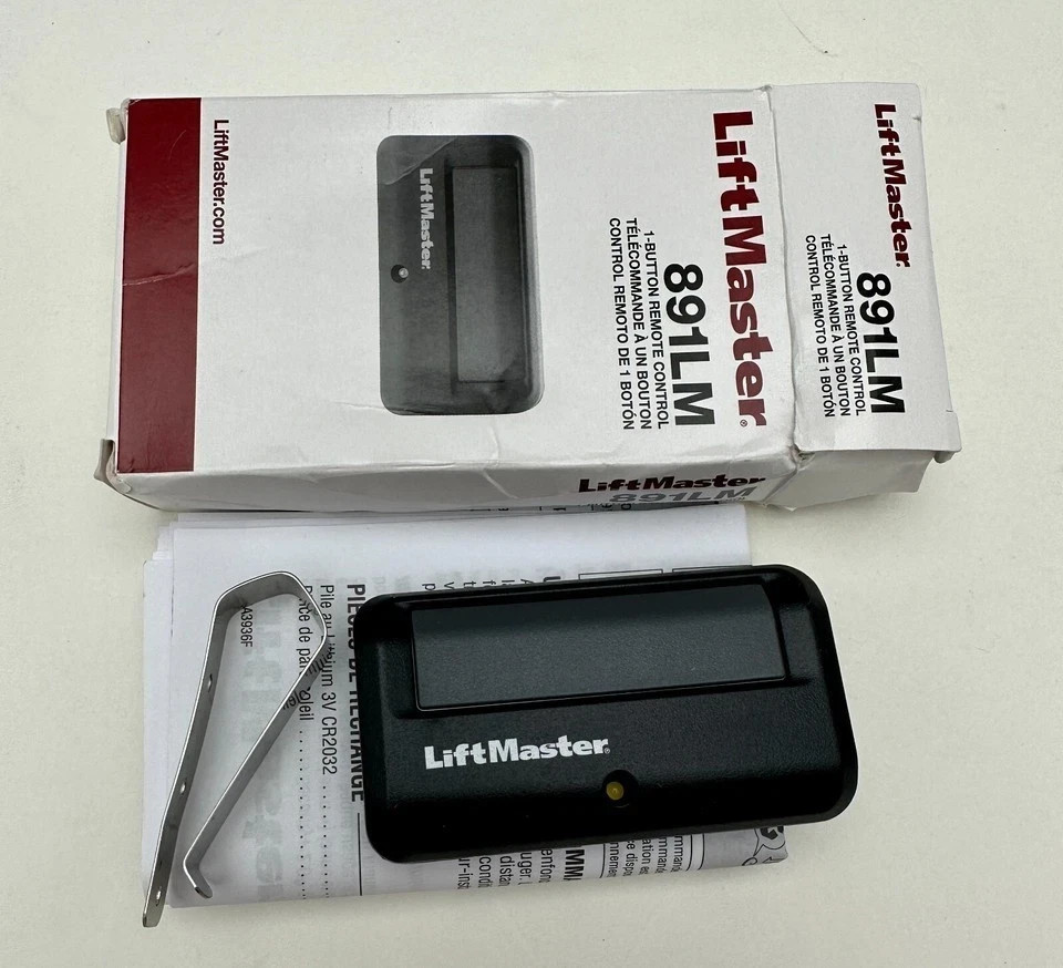 25 Pack 891 LM LiftMaster 1 Button Remote Control Garage Opener Security+2.0