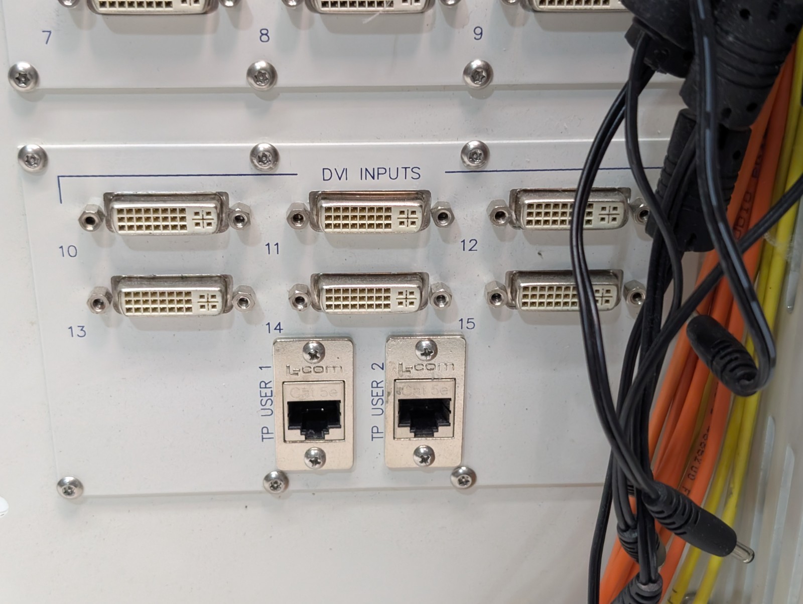 Custom Patch Panel Routing Junction from a Karl Storz OR1 Medical Operating Room