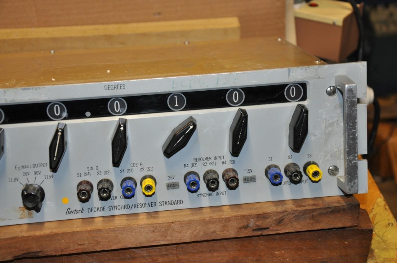 SINGER GERTSCH DSRS-5R Decade Synchro Resolver Standard 400Hz