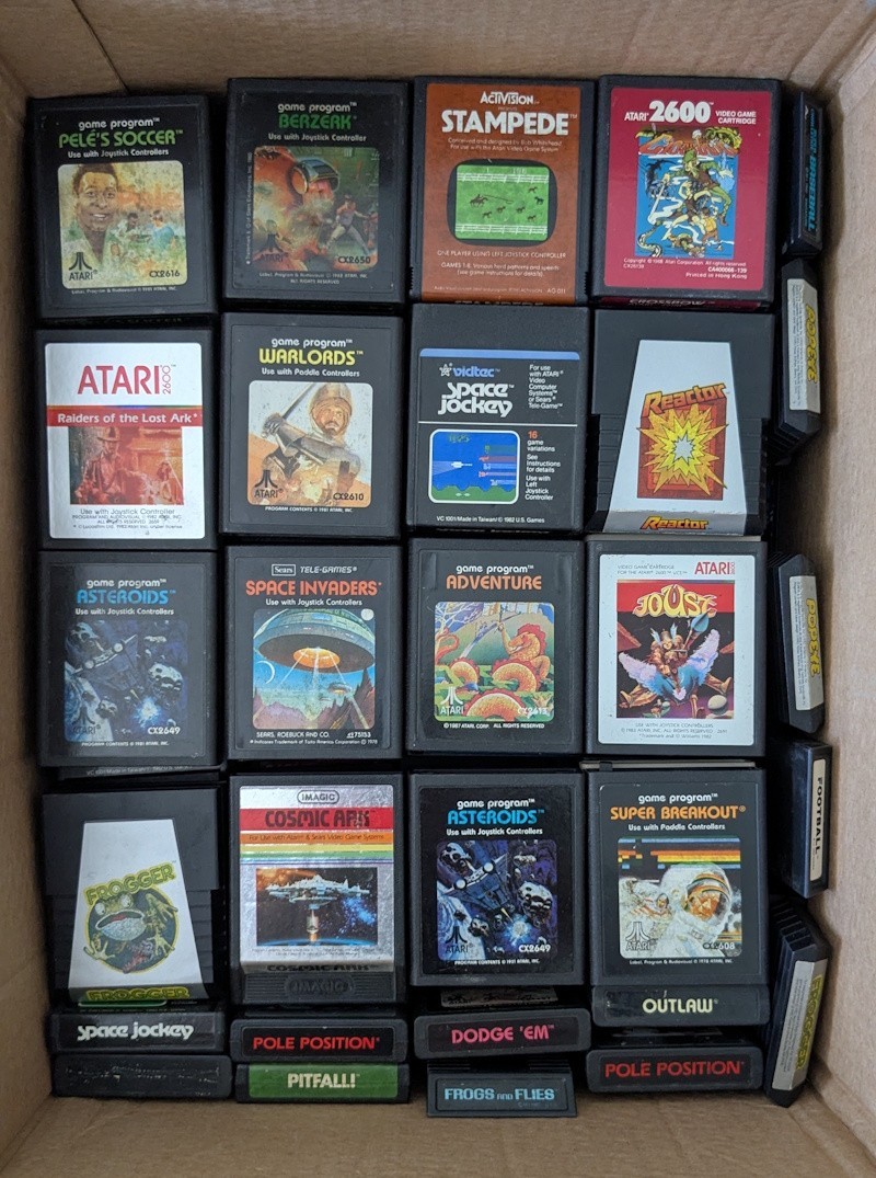 Atari 2600 Games - Pick & Choose Your Faves - Tested & Working - Combined S&H