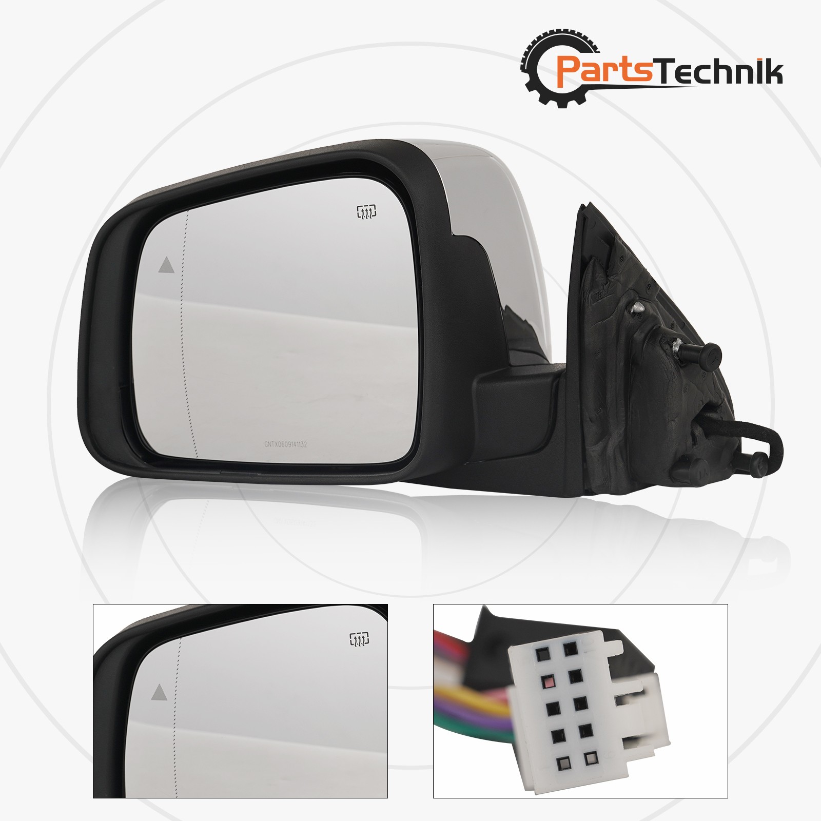 Fit 2011-2022 Jeep Grand Cherokee Power Folding Mirror Driver Side 68236931AF