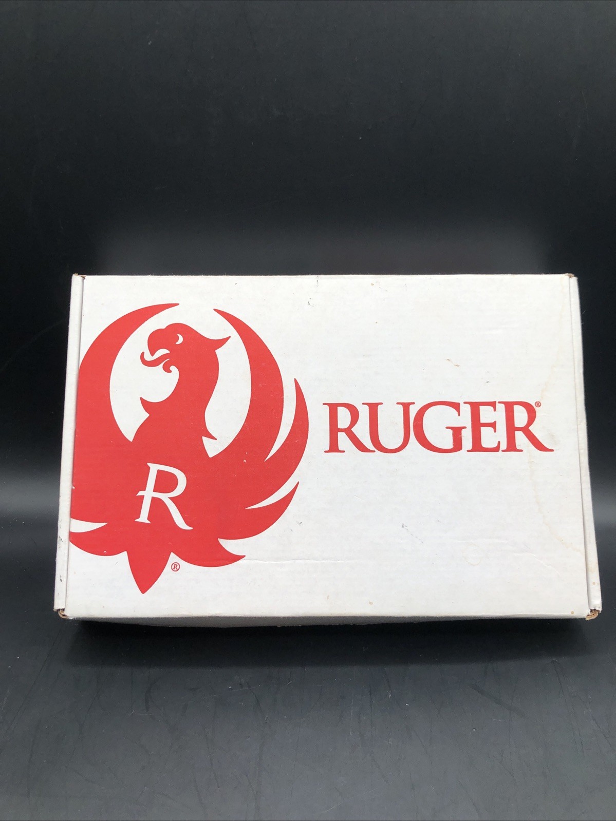 Ruger OEM  Factory Box for 9mm Luger Blued Model Pistol w/ Lock  & Floor Plat