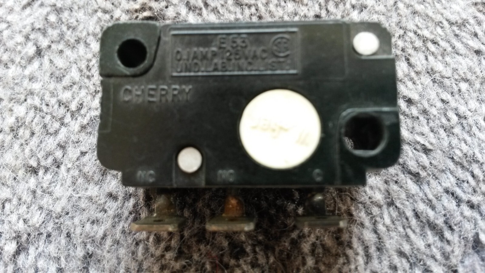 4x CHERRY MICRO SWITCH WECHSEL-TASTER 1xUM geringer Druck erforderlich