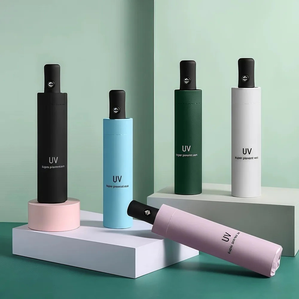 The portable automatic umbrella is sturdy and durable, suitable for various
