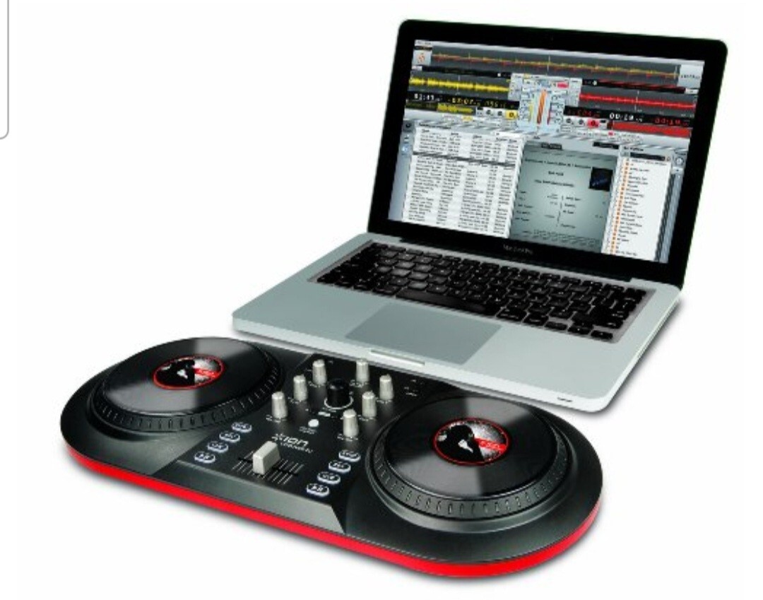 Ion Discover DJ Computer System Mix Vibes Software USB Windows & Mac New In Box