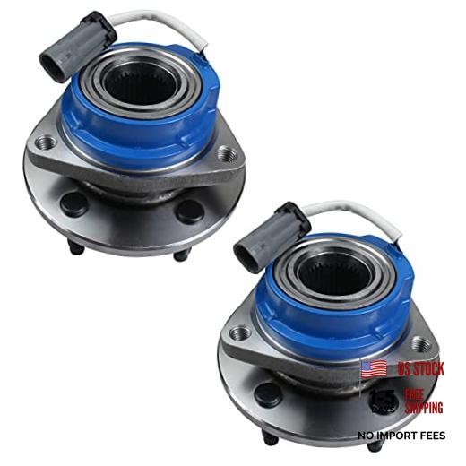 Front Pair 513179 Wheel Bearing & Hub Assembly Compatible with Buick,