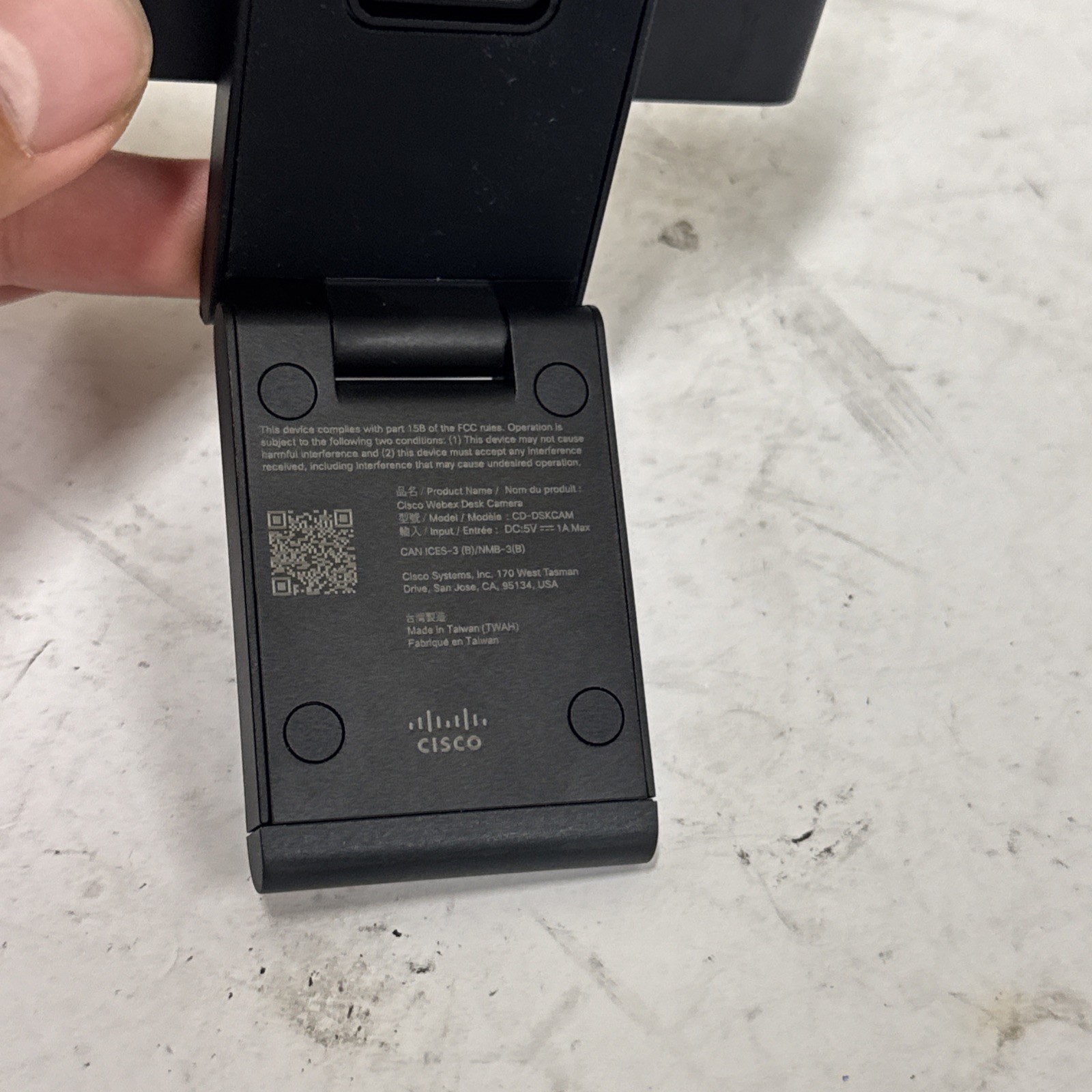 Cisco Webex Desk Camera CD-DSKCAM *Tested Working*