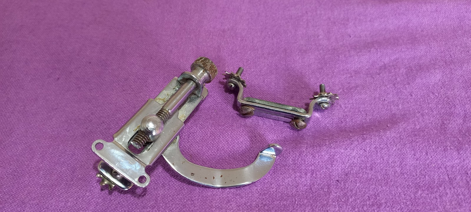 Vintage Premier snare strainer w/ butt end vg UK MADE complete APK Olympic etc