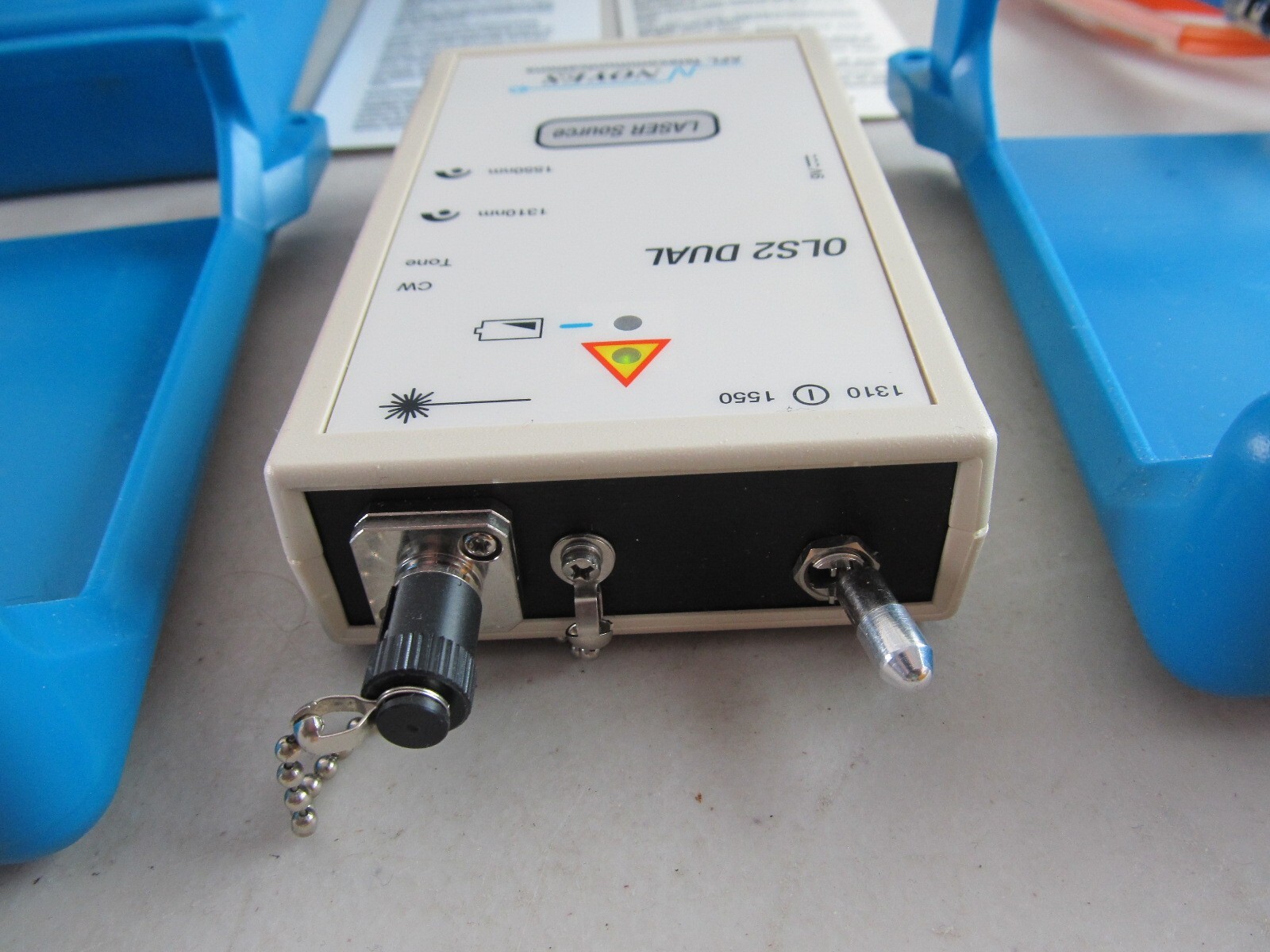 NOYES FIBER OPTIC TEST EQUIPMENT OLS 1 DUAL + OLS 2 DUAL + OPM5-2C w/ Case