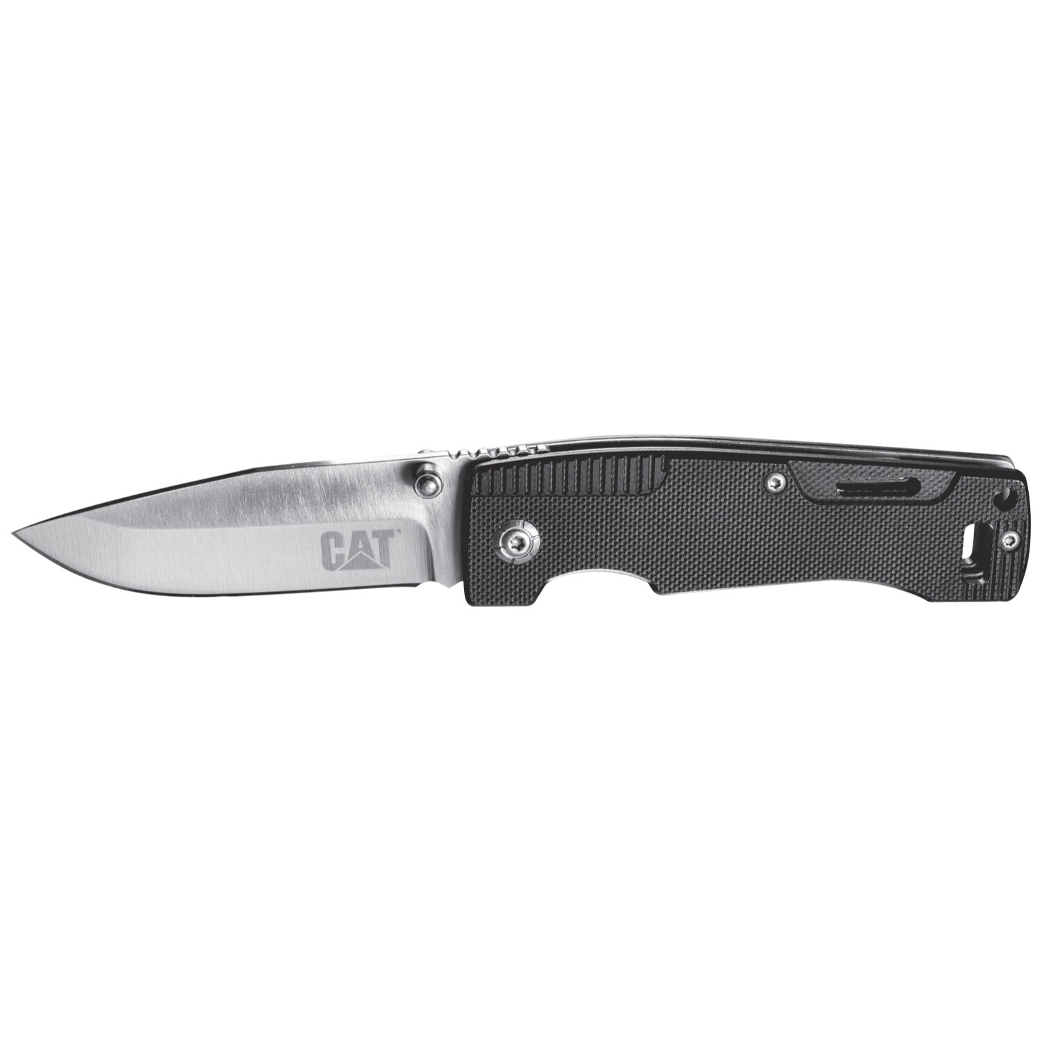 Cat 6-1/2 Inch Drop Point Folding Knife - 980000