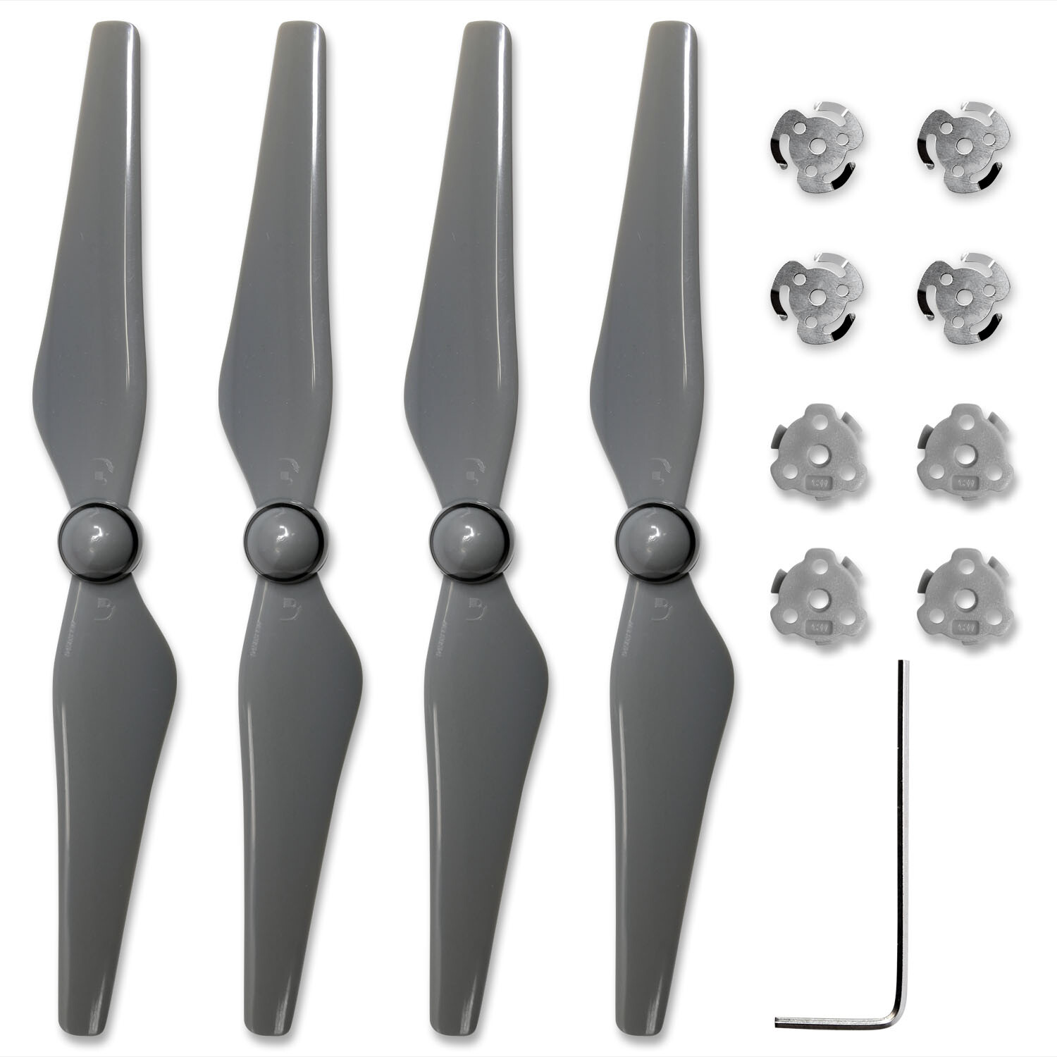 DJI Phantom 4 9450s Quick Release Propellers Grey