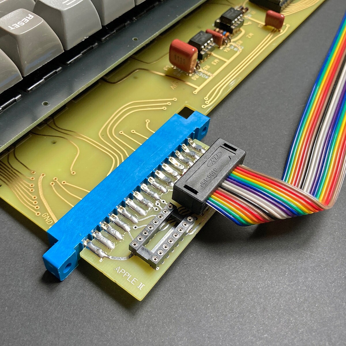 Apple 1 ASCII keyboard adapter for Datanetics replica mimeo