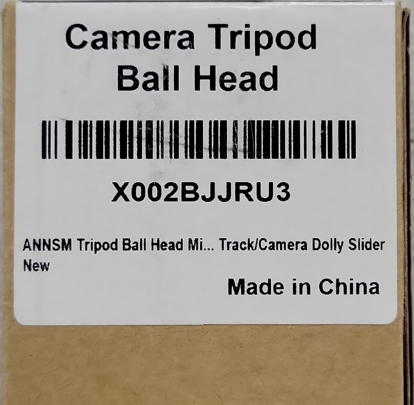 ANNSM Ball Head Tripod Head for Camera Dolly Slider X002BJJRU3
