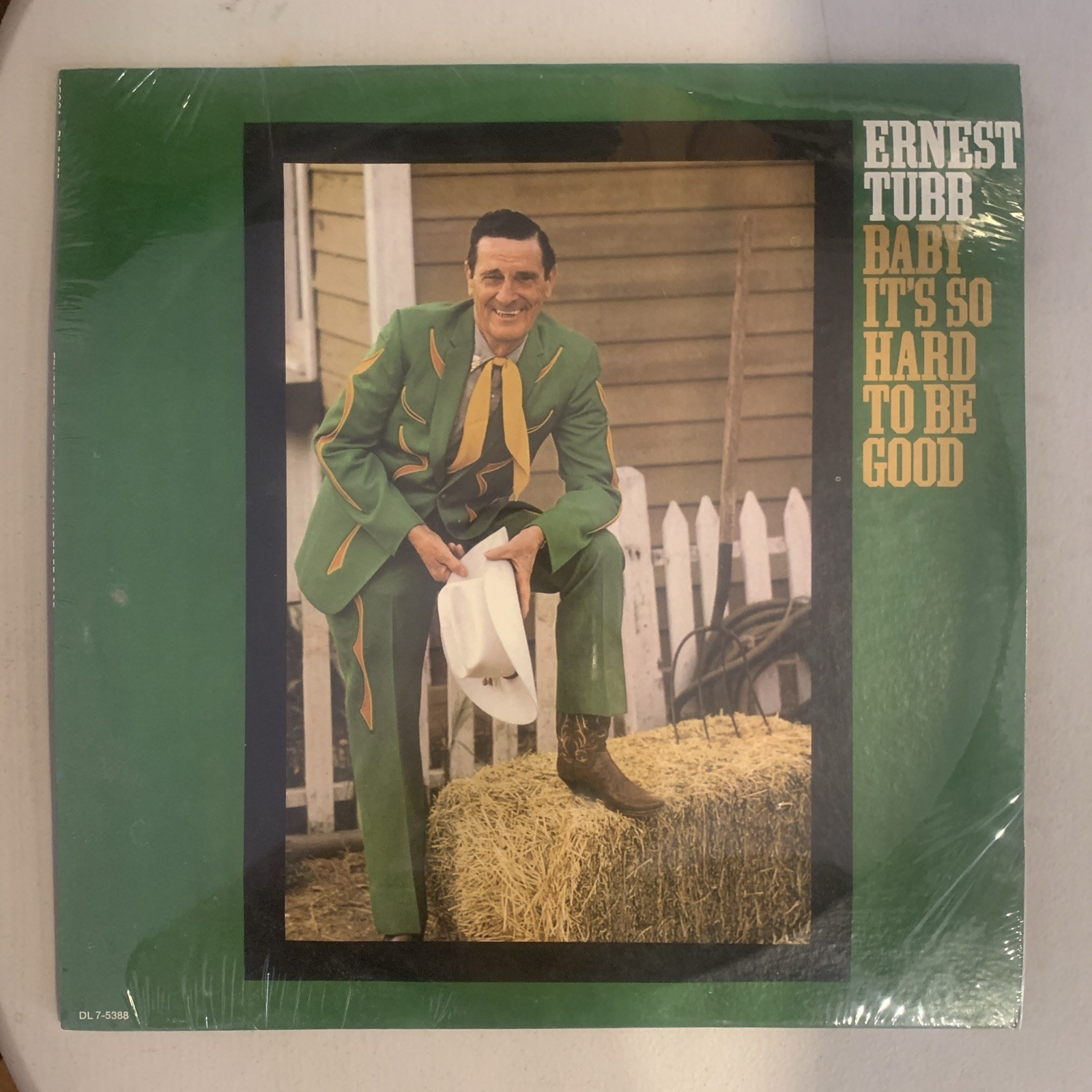 Ernest Tubb, LP, Sealed, NM, Baby It's So Hard To Be Good, DL7-5388 (Reissue)