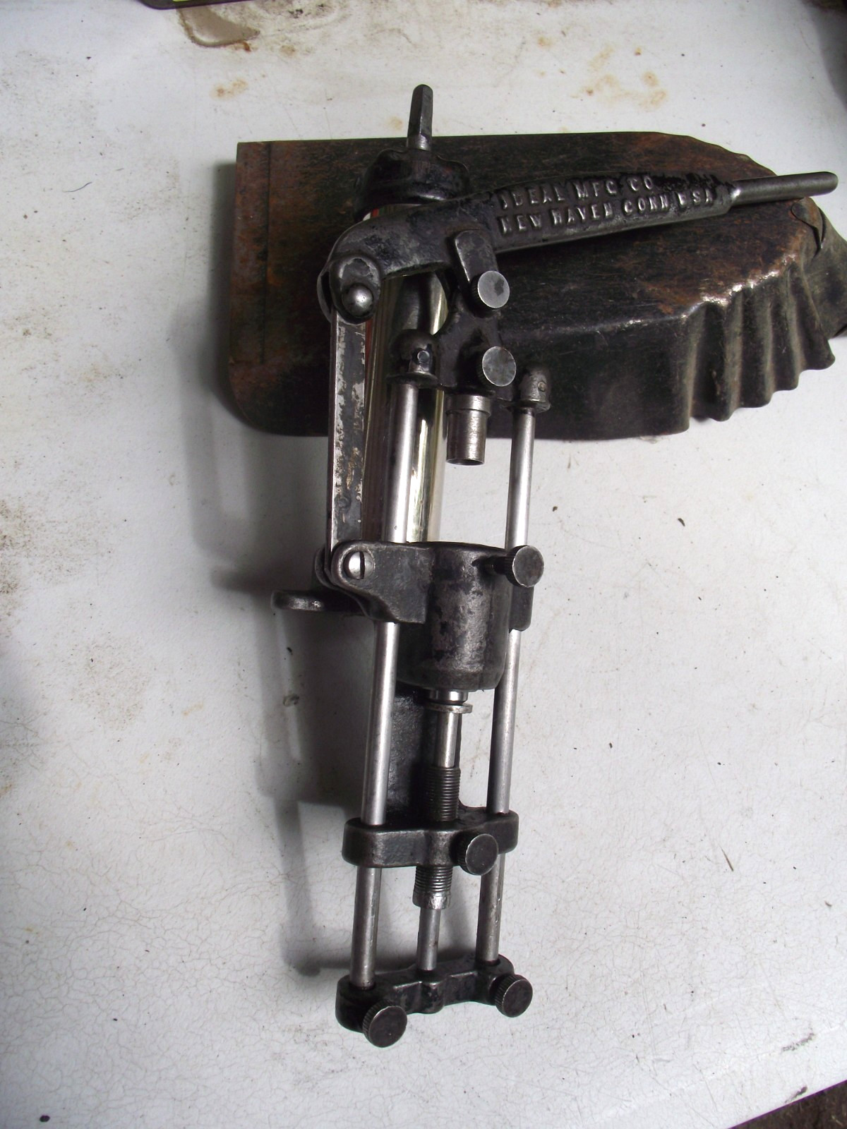 vintage lyman Ideal No.1 Bullet Lubricator Sizer Pat May 31-1892 with Die