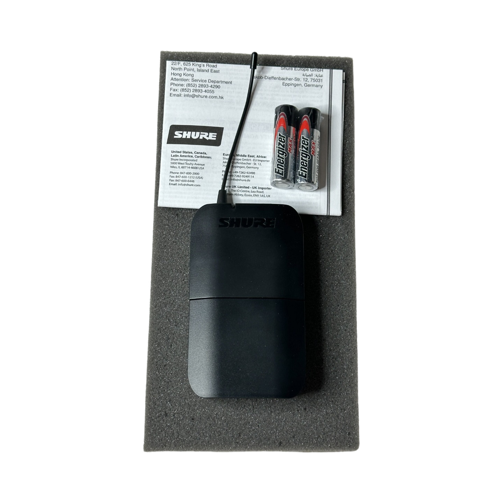 Authentic  Shure BLX1-H9 Wireless Bodypack Transmitter 512-542 MHz