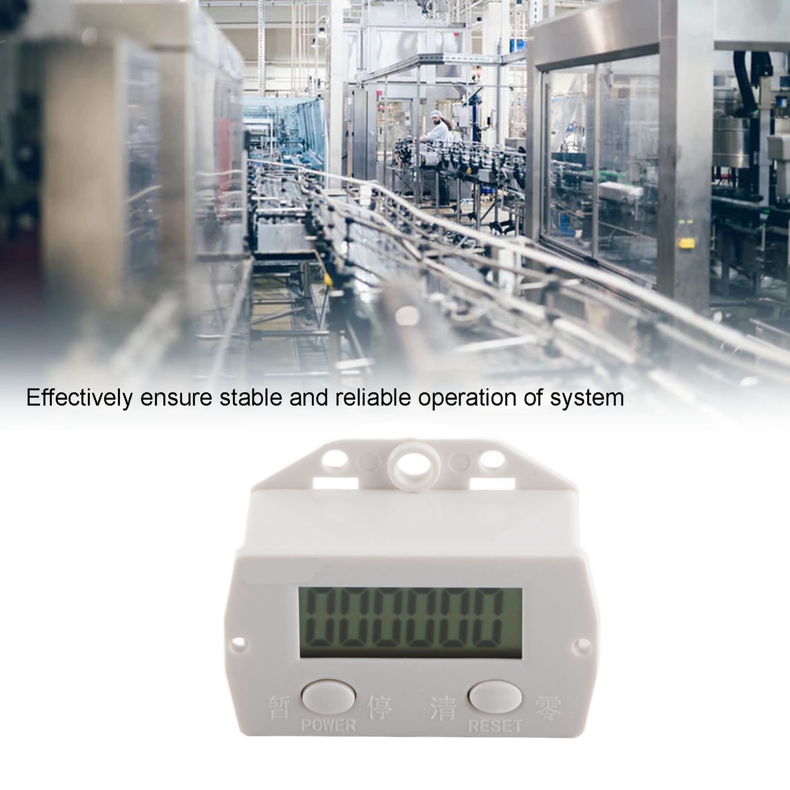 Digital Counter For Knitting Machine Electronic 0‑999999 Digit With Magnetic