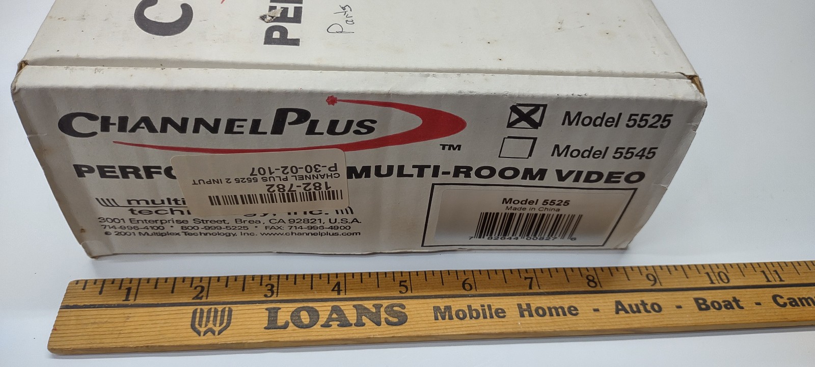 Channel Plus Performance Multi-Room Video 5525 NEW In Box Vintage