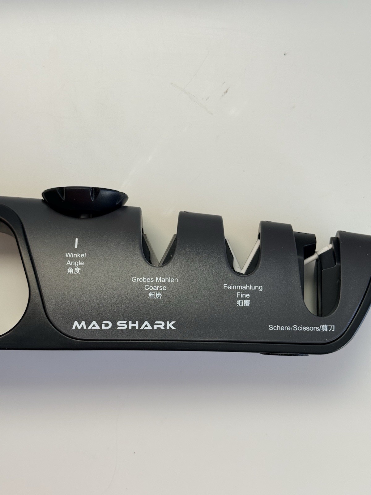 Knife Sharpener Mad Shark Adjustable Korse Fine Scissors Sharpening Kitchen