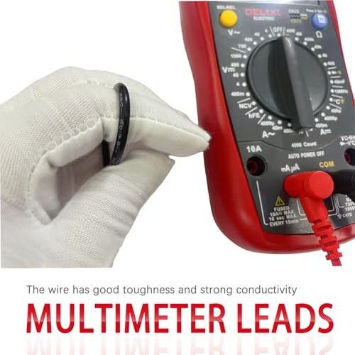 Multimeter Test Leads - 1000V 20A - Multimeter Probes - Digital