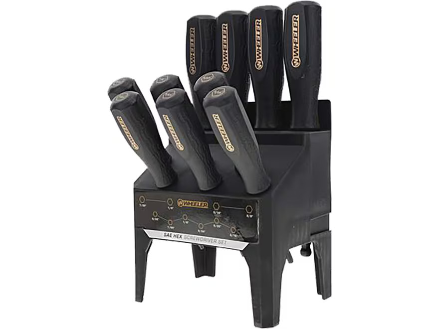 Wheeler 30 Piece Hex Torx Benchtop Screwdriver Set