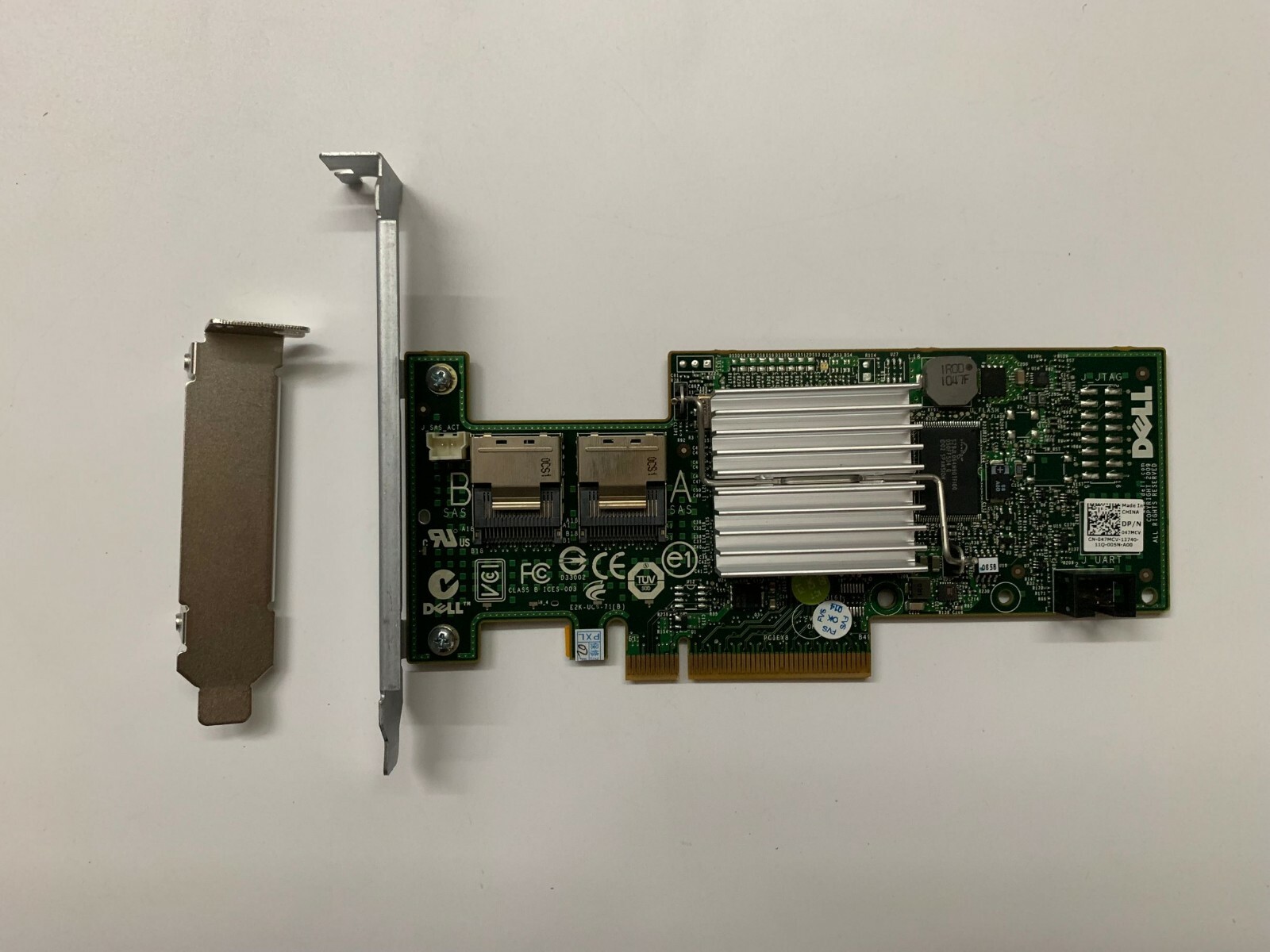 Dell PERC 47MCV H200 6Gb PCI-e SAS SATA 8-Port Raid Controller 047MCV