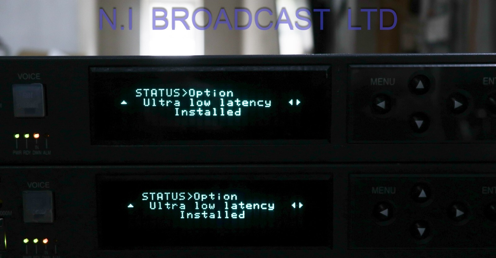 Fujitsu ip-9610 dual encoder (2x encoder cards installed, HDSDI h.264 etc)