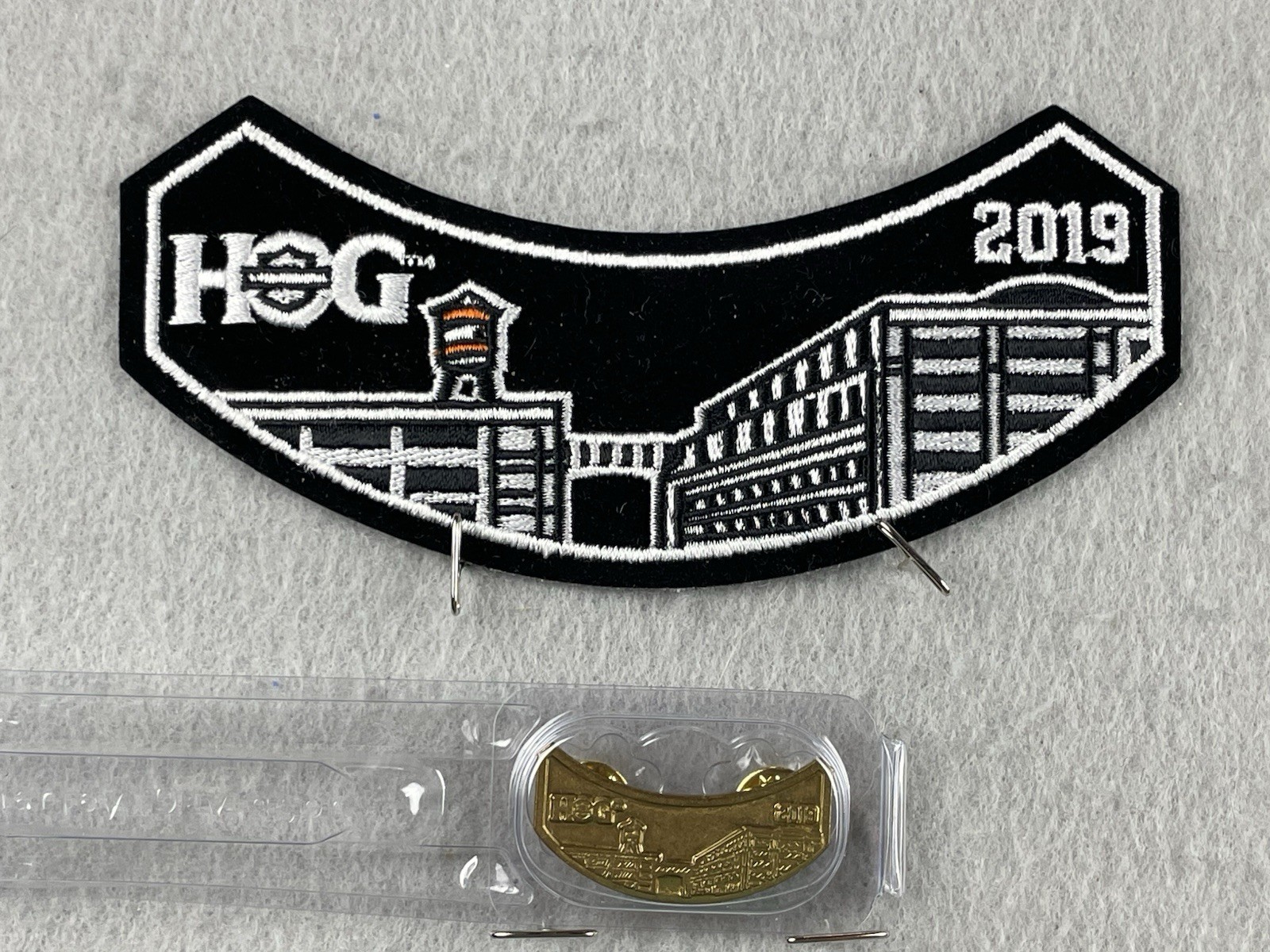 2019 HOG Membership Rocker Patch & Pin Harley Davidson Owners Group