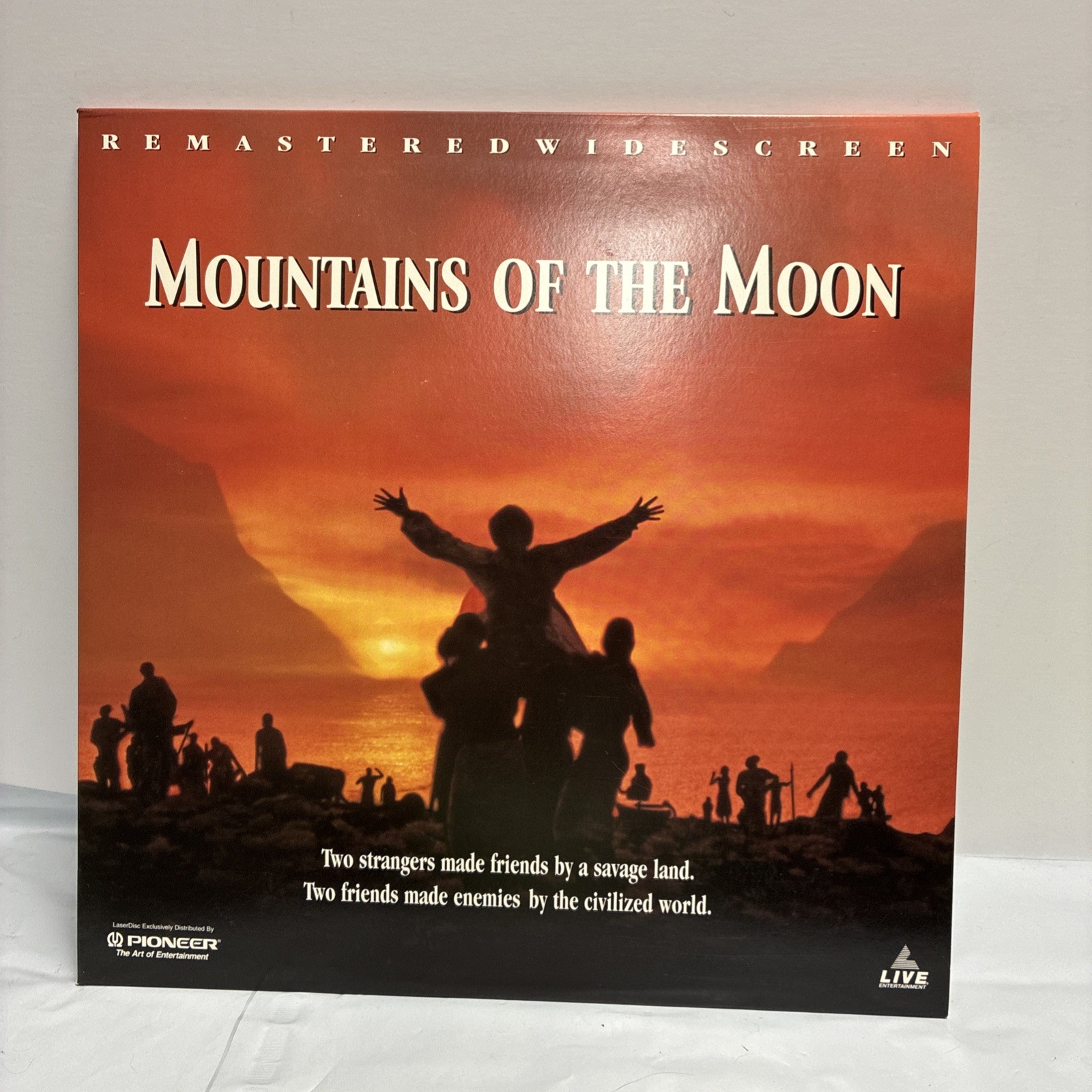 "Mountains of the Moon" Remastered Widescreen Laserdisc LD - Patrick Bergin
