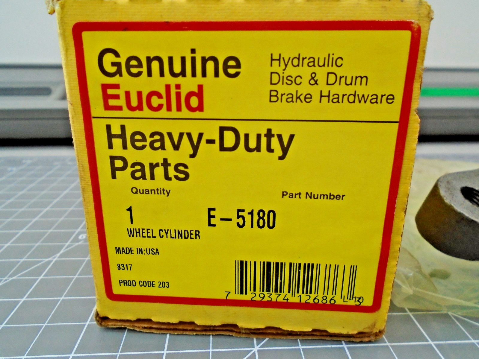 NEW Euclid Hydraulic Brake wheel Cylinder E-5180